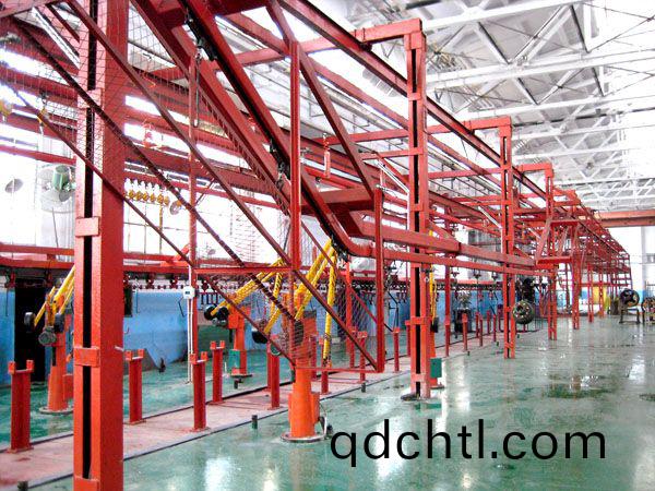 車橋裝配(pei)線及物料輸送線
